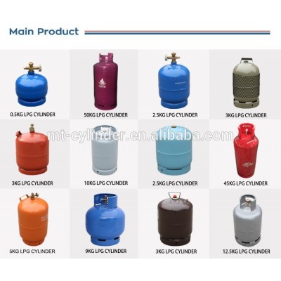 ISO management certified portable empty LPG cylinder manufacturer