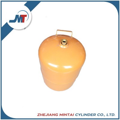 orange 5 kg LPG gas cylinder for Nigeria market